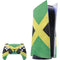 Jamaica Flag Distressed PlayStation PS5 Skins